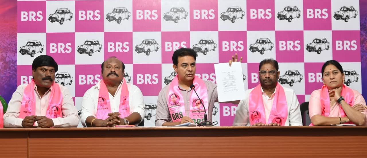 “తెలంగాణలో రూ.4 లక్షల కోట్ల భూ కుంభకోణం: సీఎం రేవంత్‌పై కేటీఆర్ సంచలన ఆరోపణలు”