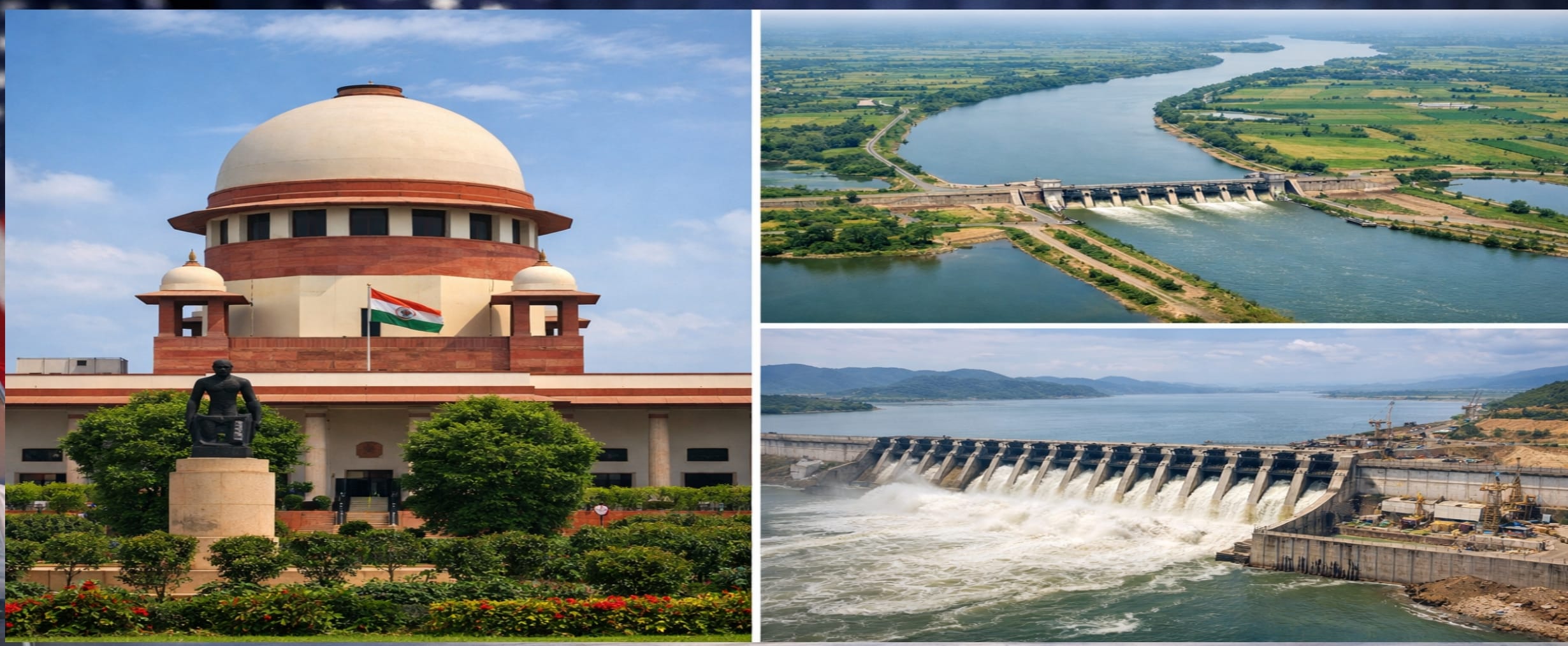 పోలవరం–నల్లమల్ల సాగర్ ప్రాజెక్ట్‌పై సుప్రీంకోర్టు కీలక వ్యాఖ్యలు | ఏపీ–తెలంగాణకు మధ్యవర్తిత్వ సూచన