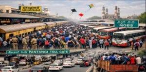 హైదరాబాద్ సంక్రాంతి ప్రయాణ రద్దీ – సికింద్రాబాద్ రైల్వే స్టేషన్