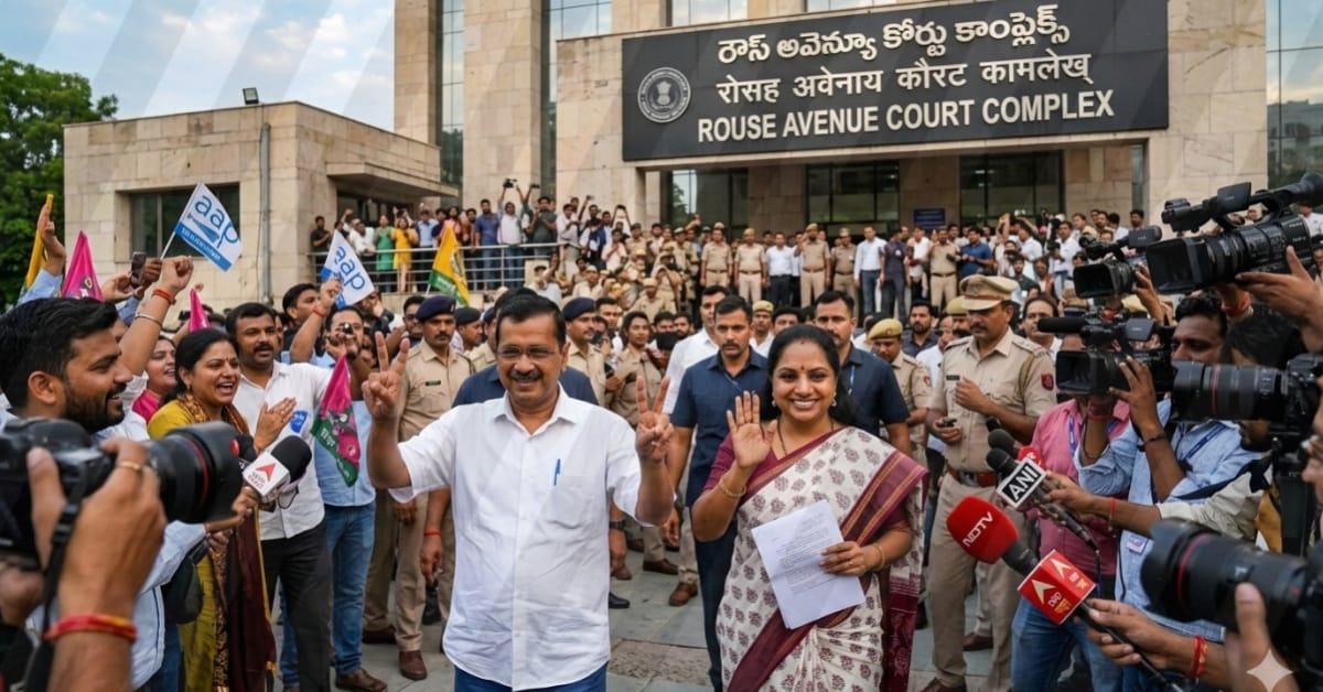 ఢిల్లీ లిక్కర్ కేసులో సంచలన తీర్పు.. కేజ్రీవాల్, కవిత నిర్దోషులు!