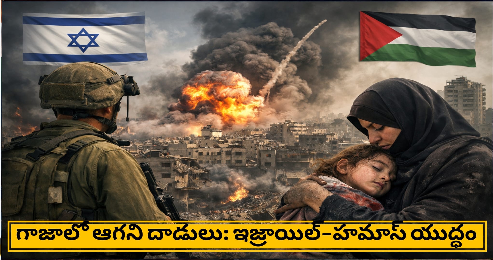 గాజాలో ఆగని దాడులు: ఇజ్రాయిల్–హమాస్ యుద్ధం ఎటు దారితీస్తోంది? పూర్తి విశ్లేషణ
