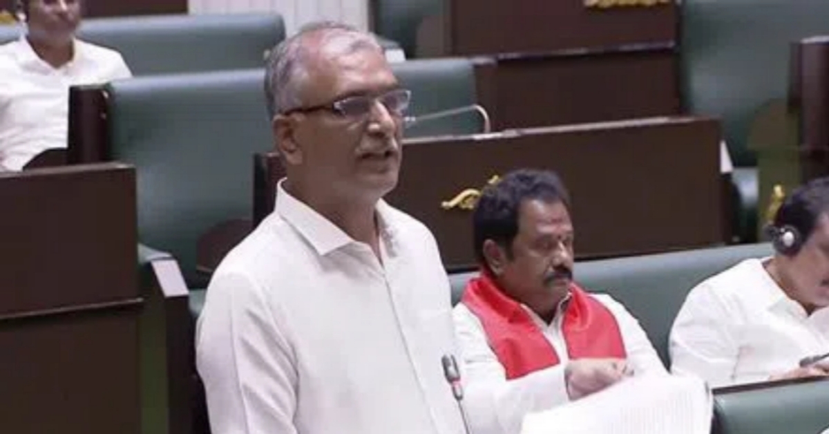​కాంగ్రెస్‌ది అభయహస్తం కాదు.. రైతులను ముంచిన భస్మాసుర హస్తం: అసెంబ్లీలో హరీశ్ రావు ఫైర్!