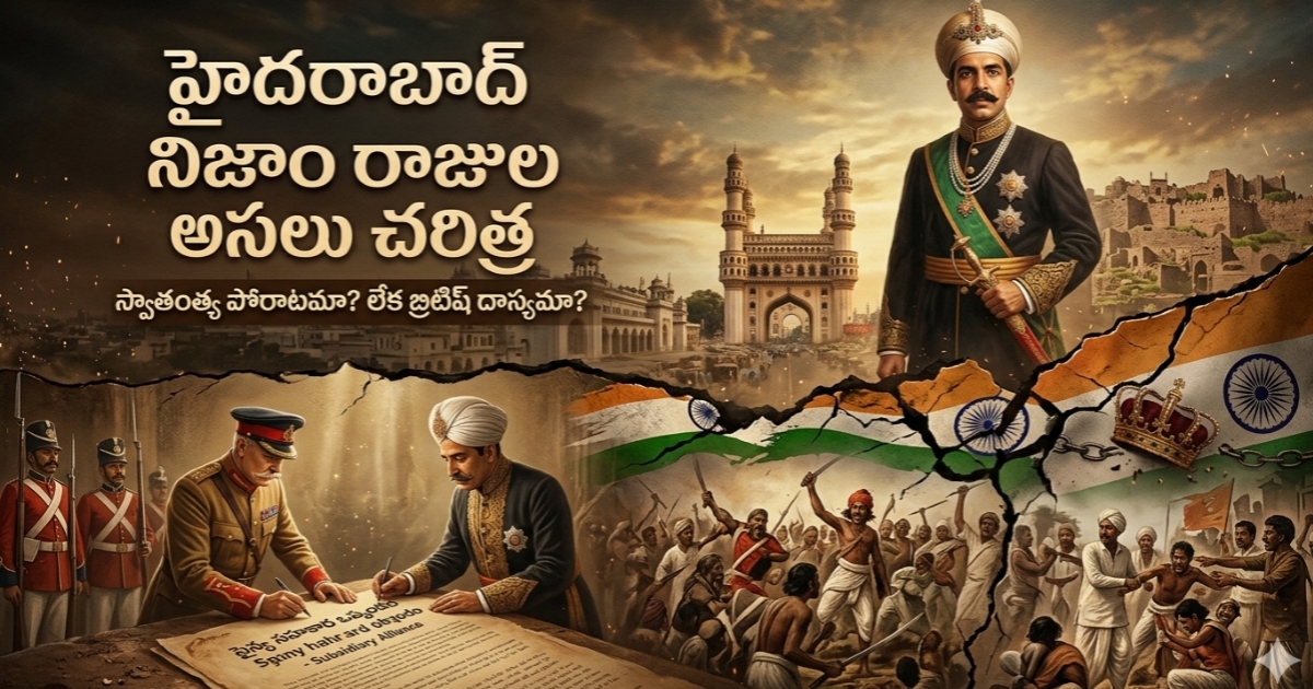 Hyderabad రాజులు దేశం కోసం పోరాడారా? లేక బ్రిటిష్ వారికి కొమ్ము కాశారా? చరిత్ర దాగిన నిజాలు ఇవే!”