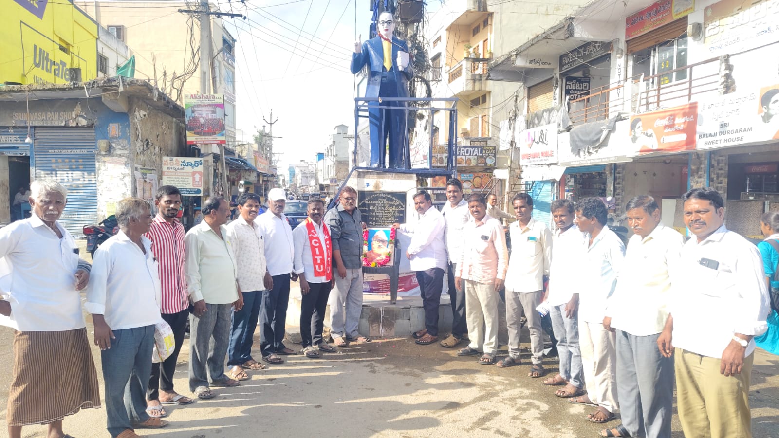 బడుగుల ఆశాజ్యోతి డాక్టర్ బాబు జగ్జీవన్ రామ్‌కు ఘన నివాళి తాండూరులో ప్రజా సంఘాల ఆధ్వర్యంలో 40వ వర్ధంతి